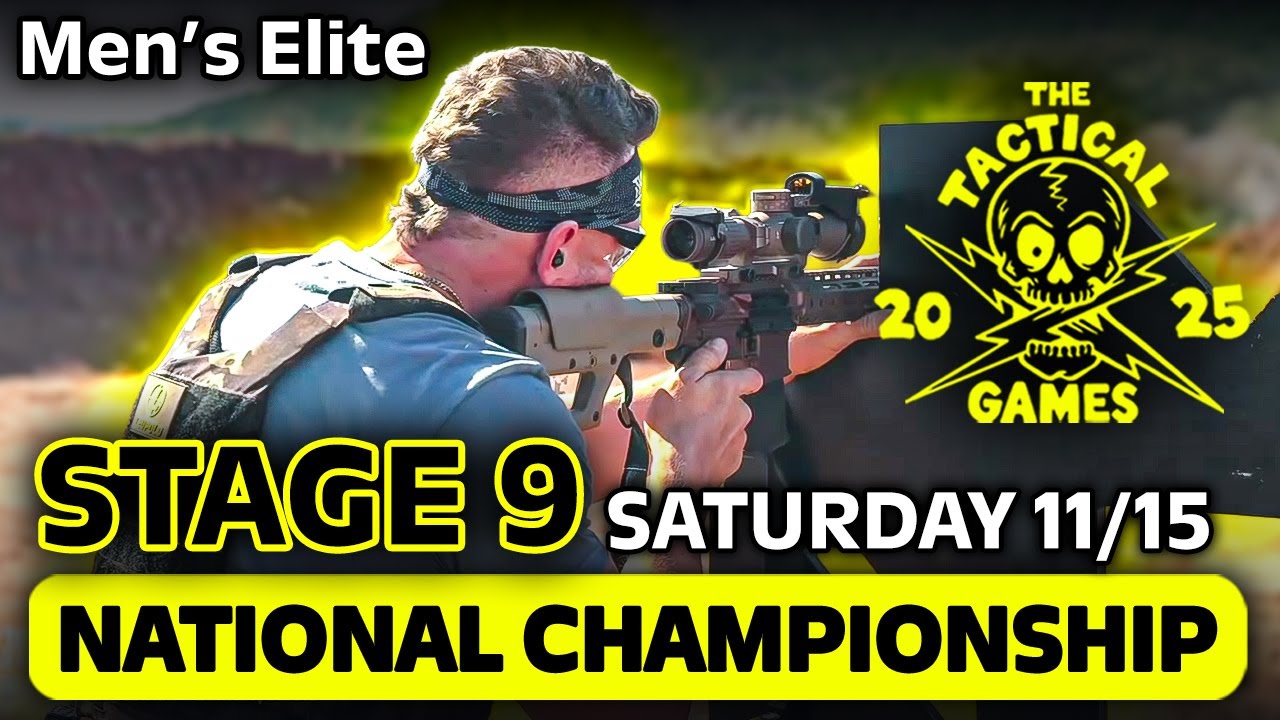 Мужская элита, день 2, этап 9 | Национальный чемпионат 2025 года | Тактические игры