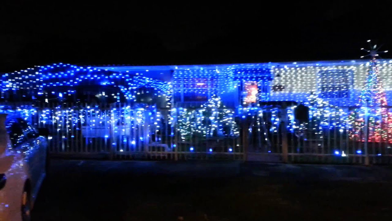 Casa luces Navidad Miami Christmas lighted house Miami YouTube
