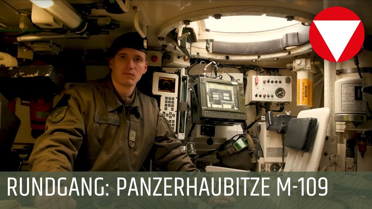 Rundgang um die Panzerhaubitze M-109 A5Ö
