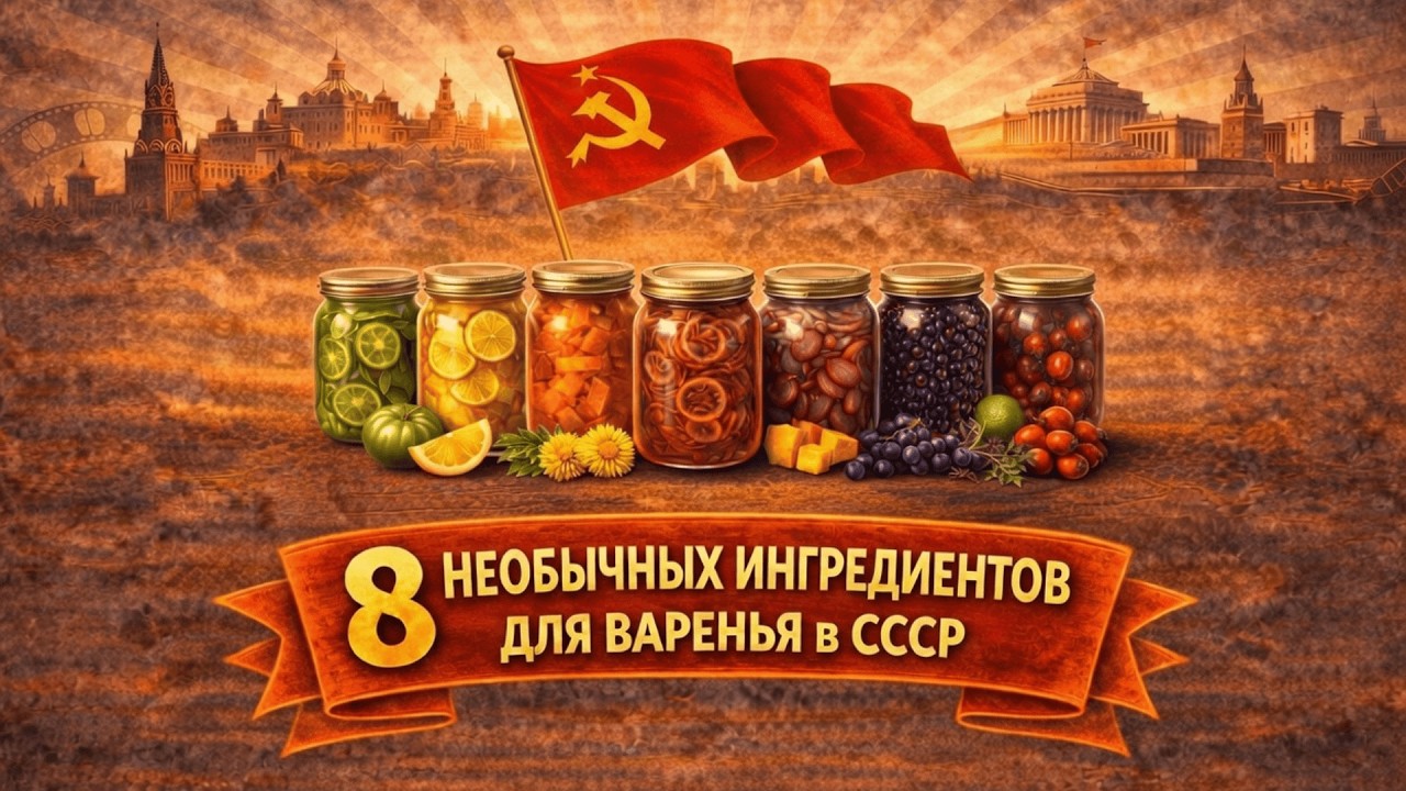 Стыдно признаться, но это было вкусно: ТОП-8 странных ингредиентов для варенья в СССР.