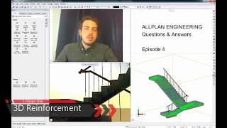 Allplan Engineering Q&A Episode 4: 3D Stair Reinforcement