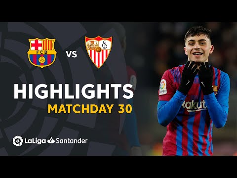 Barcelona Sevilla Goals And Highlights