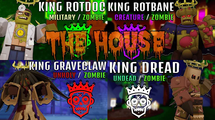 The House TD Roblox- Zombie Crypt Kings Update! #roblox  #thehousetd