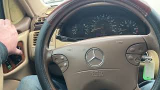 Beater special! 2001 MercedesBenz E320 Test Drive POV Walk around W210 SOLD $600!