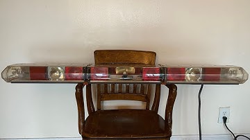 Code 3 XS8000 Intensity Strobe/Rotator Combination Lightbar, Long