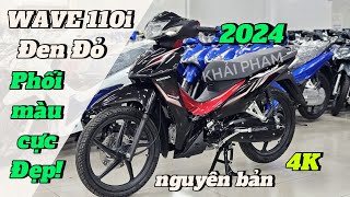 Review WAVE 110i 2024 màu Đen Đỏ nguyên bản NK Thái Lan + giá bán 18/05/24. Mai Duyên. Khải Phạm