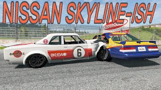 NISSAN SKYLINE Inspired Car - BeamNG.drive - Ibishu Miramar 690/710 Coupe