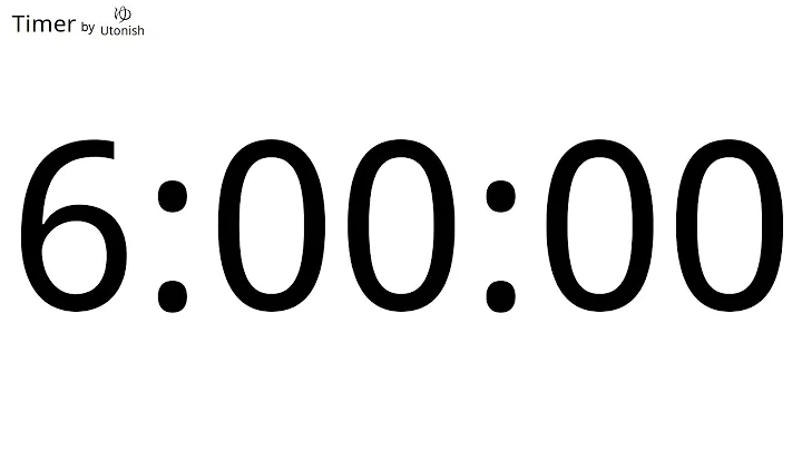 6 Hour Countup Timer