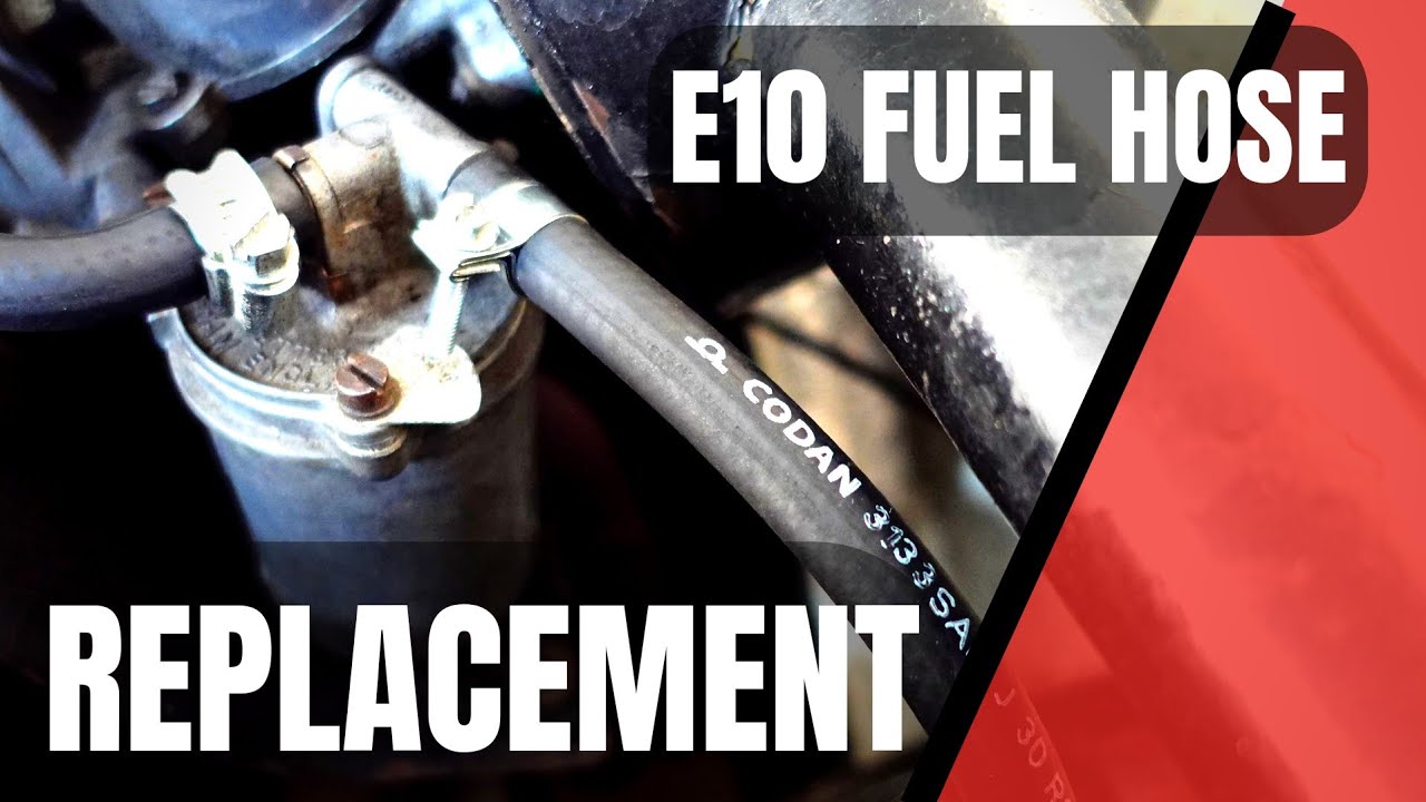 MG Midget E10 Carb Fuel Hose Replacement YouTube