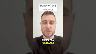 Ranking uczelni informatycznych w Polsce #informatyka #studiaIT #programowanie #polska #uczelnie
