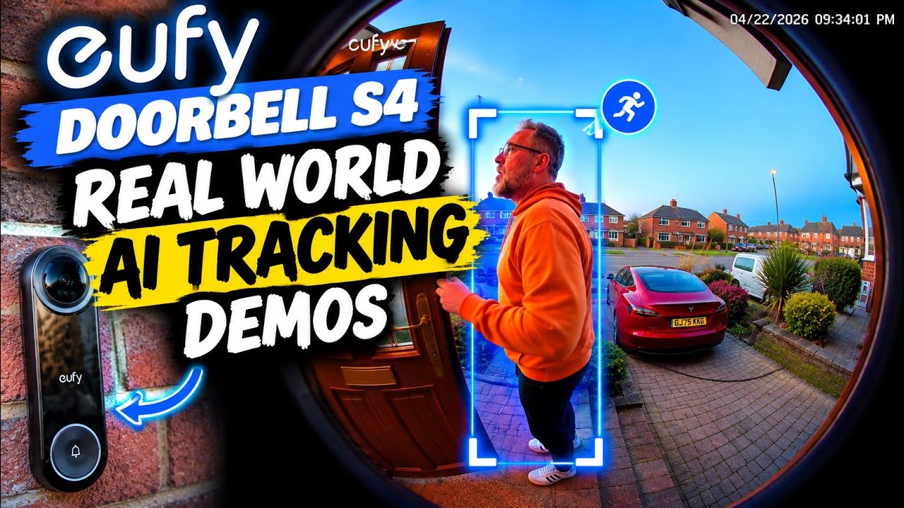 eufy Doorbell S4 - Real World Ai Tracking Demos - As Good as They Say?