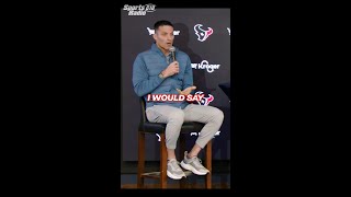 Texans GM Nick Caserio Talks Draft Strategy