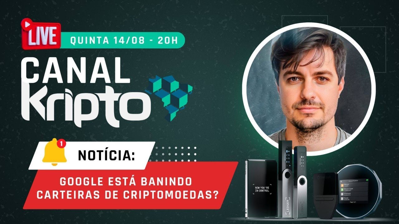 GOOGLE ESTÁ BANINDO CARTEIRAS DE CRIPTOMOEDAS? - Perguntas e Respostas com  a KriptoBR #81