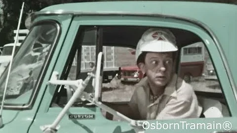 1965 Dodge Truck  film -  Don Knotts & Dick Wilson - Don Knotts