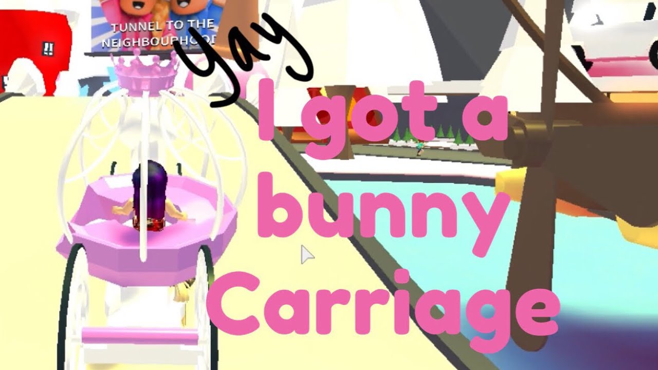 I Got A Legendary Carriage Roblox Adopt Me Fist Video Its Sugarcoffee Youtube - carriage update adopt and raise a baby roblox