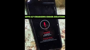 Oppo A7 Charging Problem/Charging error problem/fix charging error oppo a7 #Solution