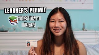 HOW TO PASS THE LEARNER'S PERMIT TEST || STUDY TIPS + TRICKS & MY EXPERIENCE GETTING MY PERMIT