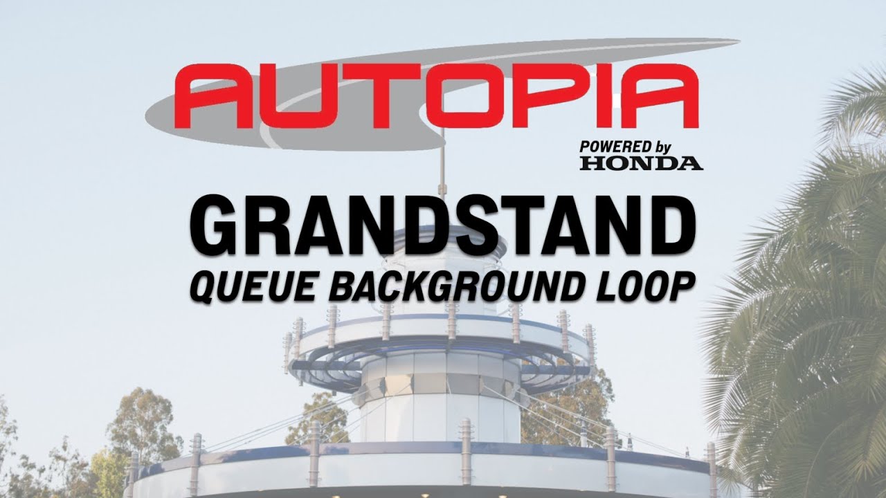 Autopia: Grandstand Queue Background Loop (2017) - YouTube
