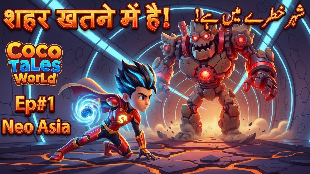 Neo Asia | Super Hero Ki Badi Ladai 😱 | Kids Superhero Story:@kidsstory-z7b