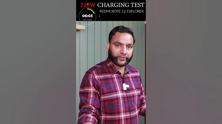 World's Fastest Charging Smartphone | 210 W Redmi Note 12 Explorer Edition - 天天要闻