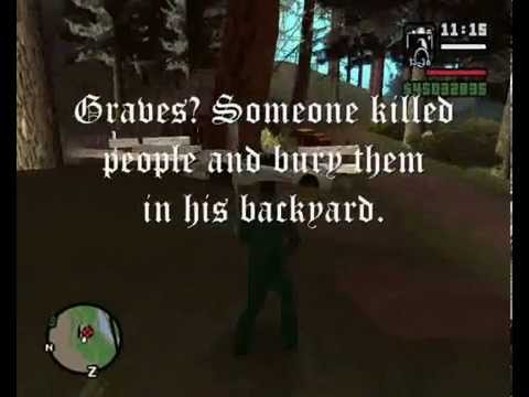 GTA San Andreas secret places and strange things