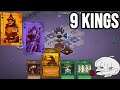 [나인 킹즈] 9명의 왕. 9개의 카드. 덱빌딩. 로그라이크 게임 9 Kings