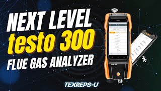 Testo 300 Combustion Analyzer | Smart Flue Gas Testing with App & Probes screenshot 1