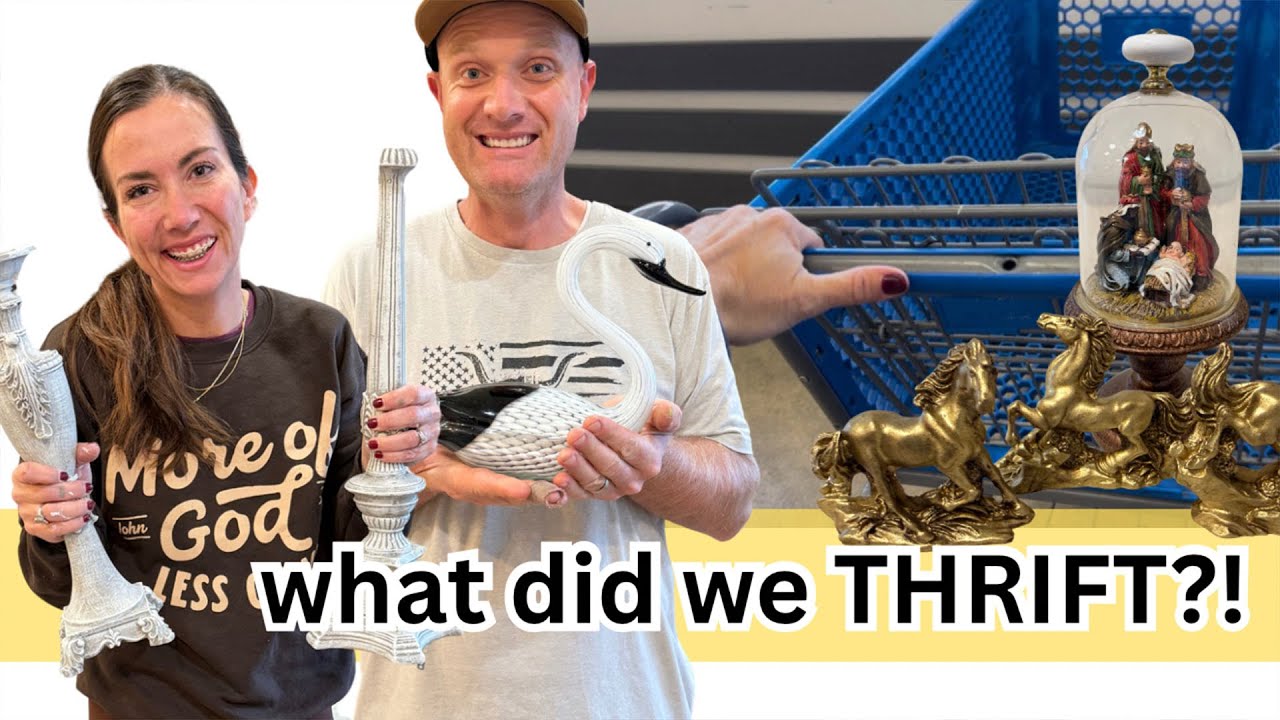 Что мы сэкономили в Goodwill?! Простое преображение домашнего декора