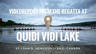 Videoreport from the Regatta at Quidi Vidi Lake (St.John’s, NL, Canada)