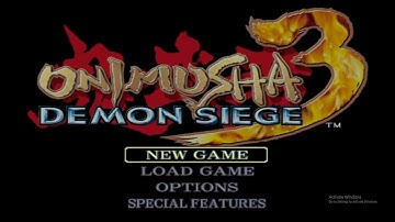 let"s play Onimusha 3 Demon Siege with cheats - pcsx2 (ps2)