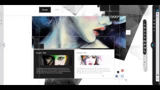 Work with page content in OXXY Website Builder