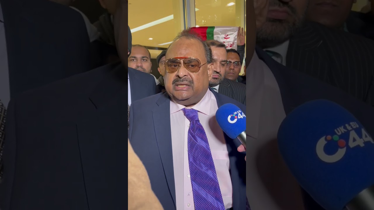 ⁣Altaf hussain Speaks About General Bajwa