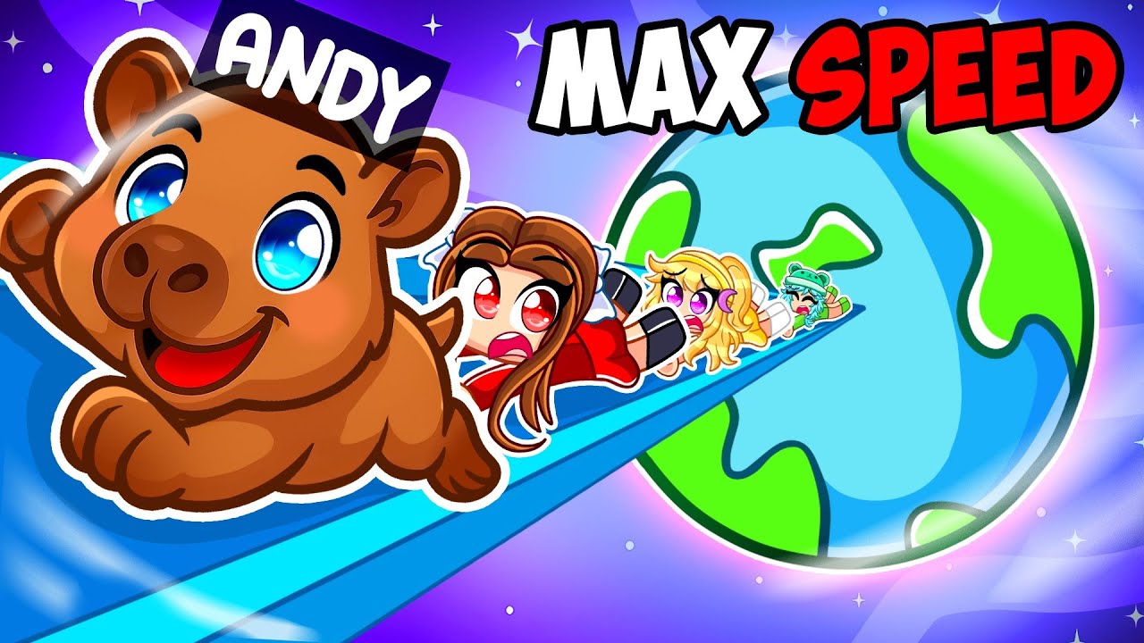 I Became A CAPYBARA And Slid 7,456,753 MPH In CLIMB AND ROLL SIMULATOR!