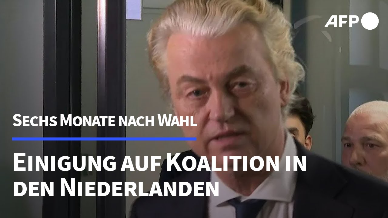 Niederlande: Regierung mit Rechtspopulist Wilders steht