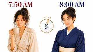 The Japanese Morning Routine for Looking Put-Together in 10 Minutes