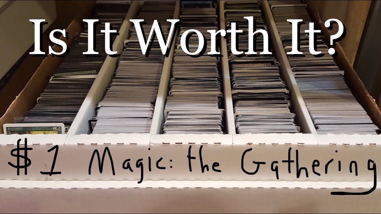 Is it Worth it to Buy 1 Bulk Magic Cards? YouTube