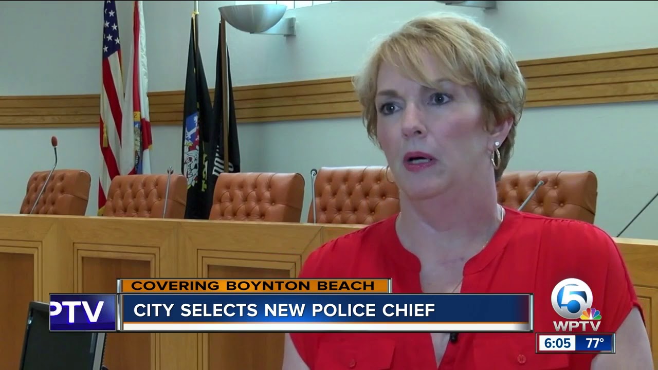 Boynton Beach chooses new police chief - YouTube