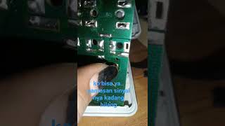 booter uhf solderan gak bagus