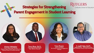Strategies for Strengthening Parent Engagement in Student Learning