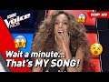 KIDS who auditioned with a COACH SONG in The Voice Kids! 😱 | TOP 10