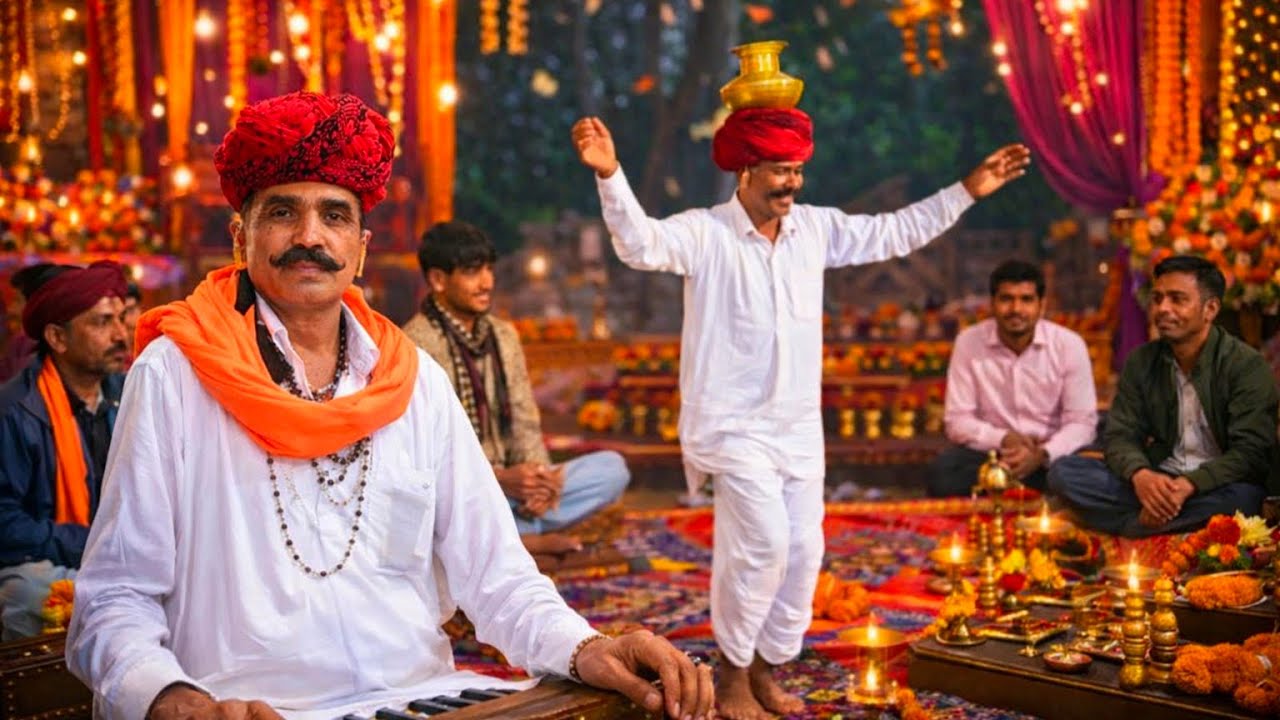 नई साल 2026 का पहला भजन संध्या प्रोग्राम ब्राह्मण सितु बड़ा में आया सत्संग में आनन्द आ गया