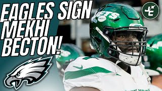 BREAKING: Mekhi Becton SIGNS With The Philadelphia Eagles | New York Jets