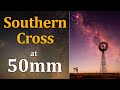 Southern Cross at 50mm