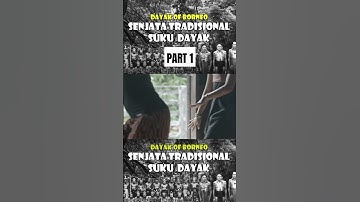SENJATA TRADISIONAL SUKU DAYAK #dayak #borneo #viral #culture #senjatamematikan
