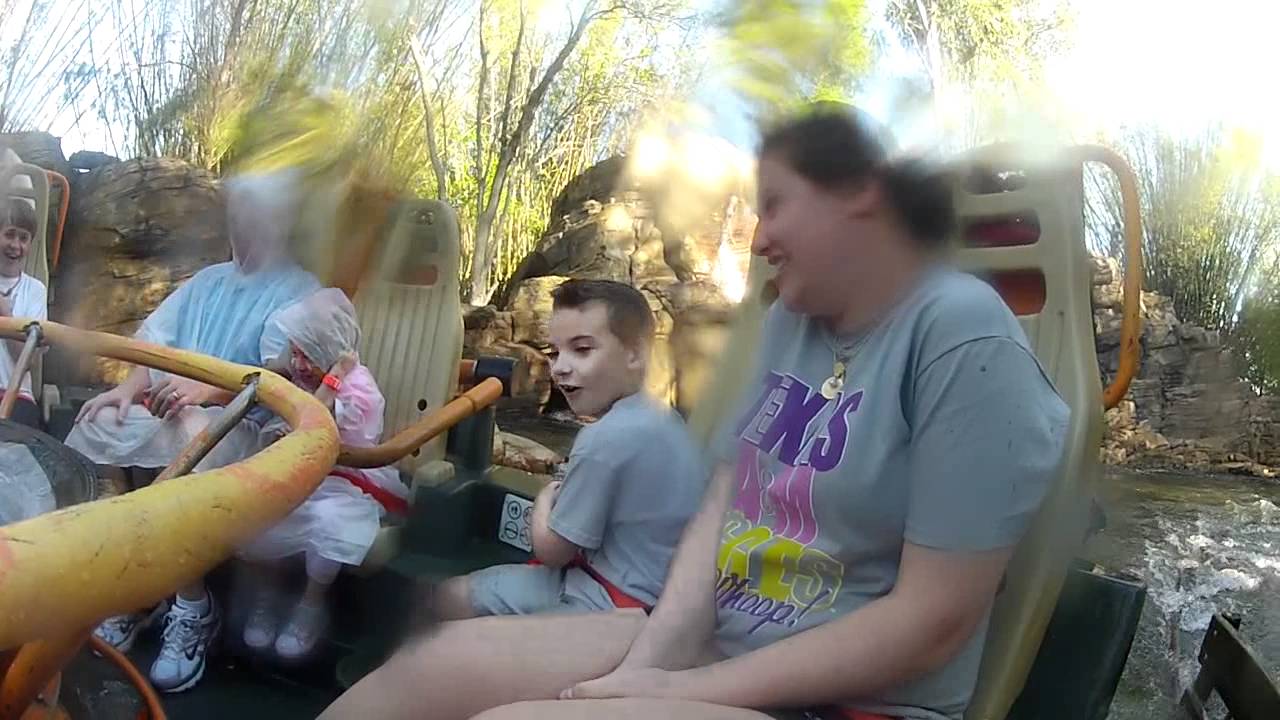 Walt Disney World Animal Kingdom Kali River Rapids - March 2012