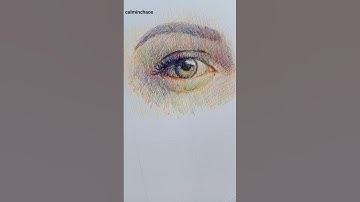 Crosshatch Drawing 002 part 1#art #sketch #pendrawing #portraitsketch #scribbles #crosshatching