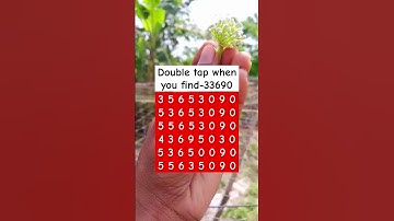 Double tap when you find-33690 #shorts #puzzle #brainteasers