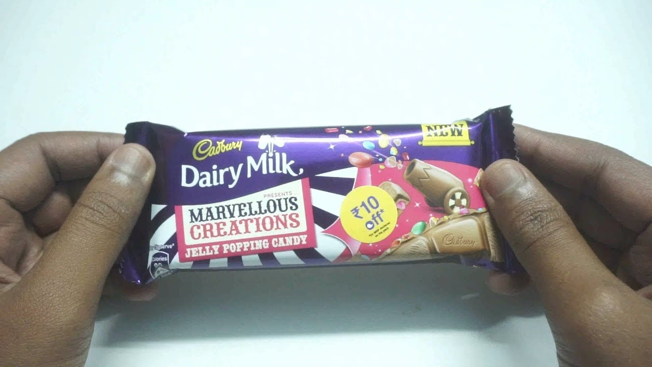 Cadbury Dairy Milk Marvellous Creations Jelly Popping Candy Youtube