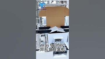 corrugated box former machine, automatic tray former machine