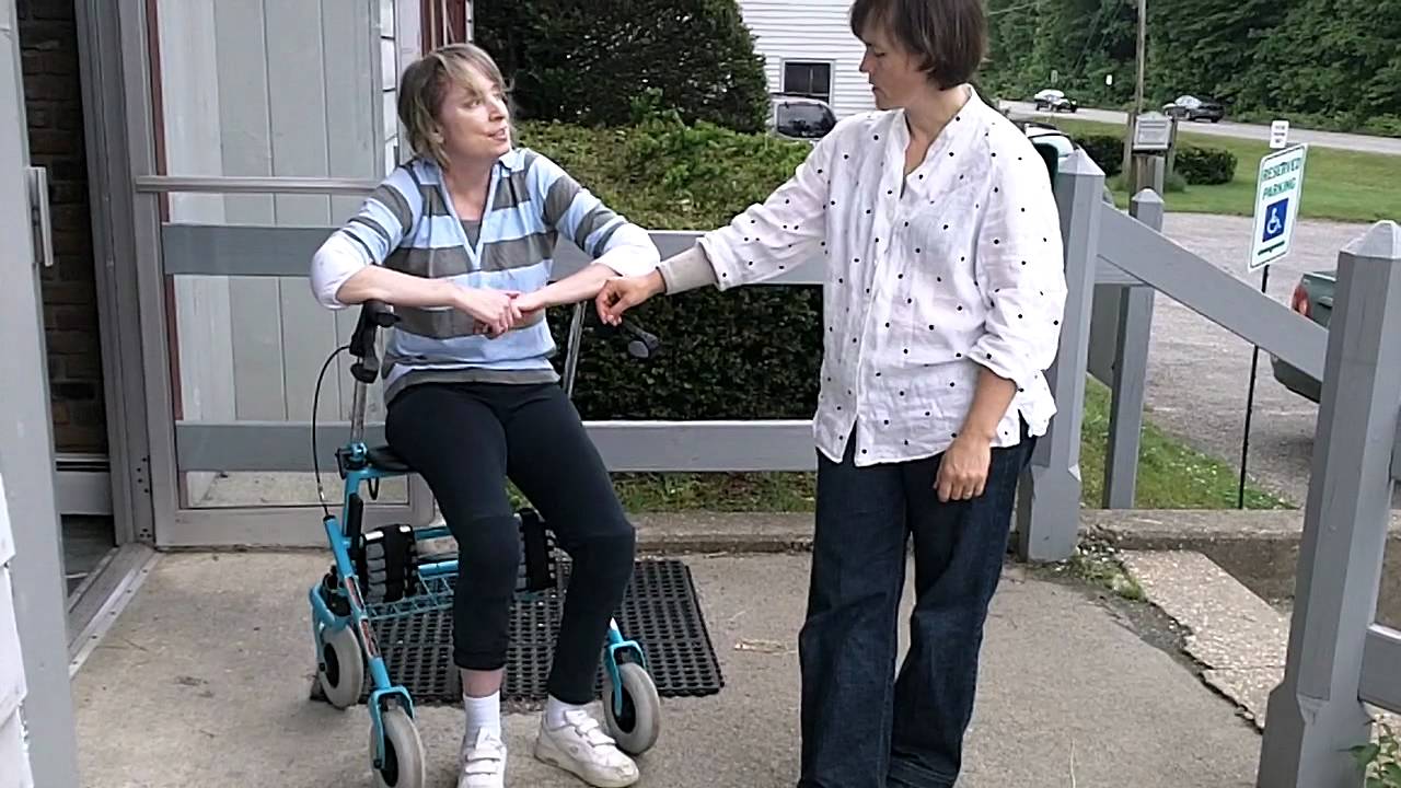 cerebellum ataxia rolling weighted walker.MOV YouTube